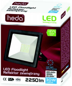 ΠΡΟΒΟΛΕΑΣ HEDA 10W 800lm ΑΠΛΟ