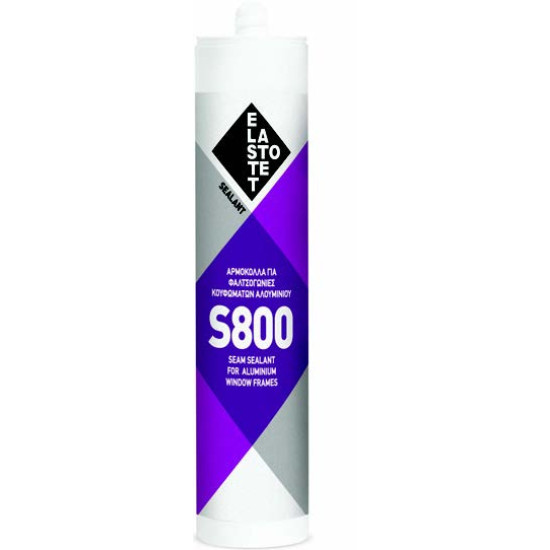 ΣΙΛΙΚΟΝΗ ELASTOTET-S800 280ML ΜΑΥΡΟ