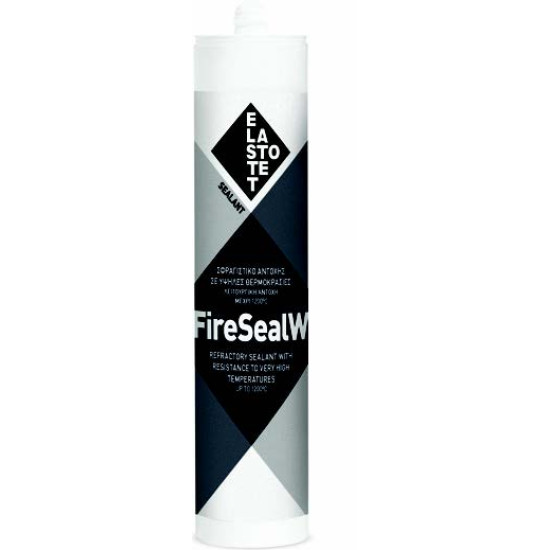ΣΙΛΙΚΟΝΗ ELASTOTET FIRESEAL-1200C ΜΑΥΡΟ 