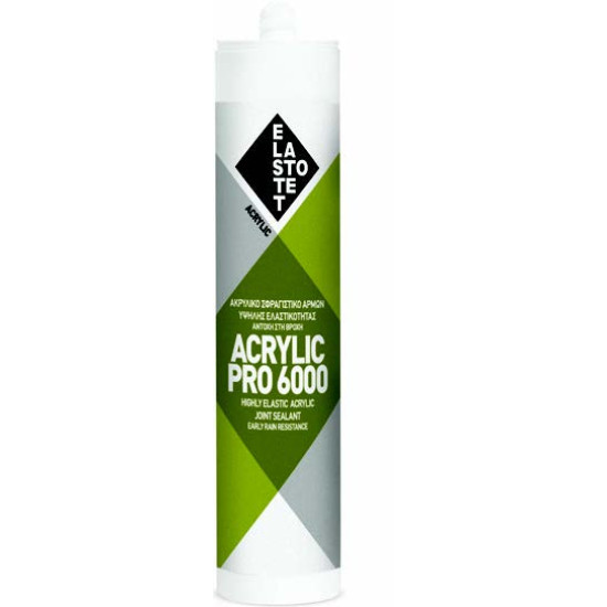 ΣΙΛΙΚΟΝΗ ELASTOTET PRO-6000 280ML ΑΚΡΥΛΙΚΗ