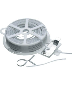 ΣΥΡΜΑ ΚΗΠΟΥ 50Μ (TWISTER) ΛΕΥΚΟ ΚΙΝΑΣ