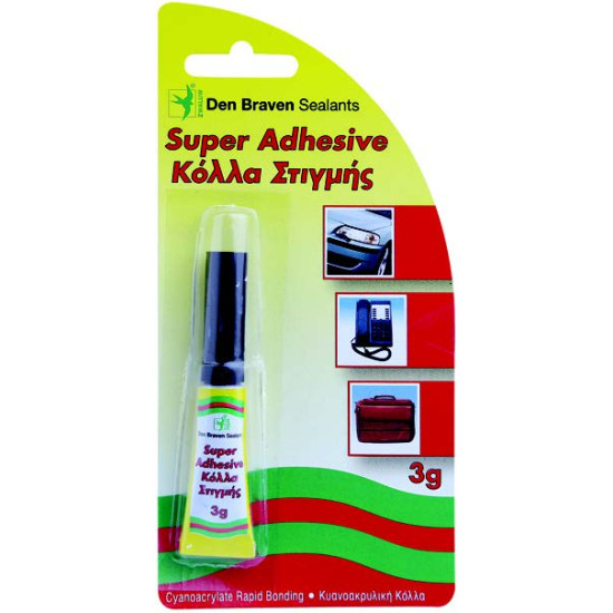 ΚΟΛΛΑ DEN-BRAVEN  SUPERGLUE 3GR