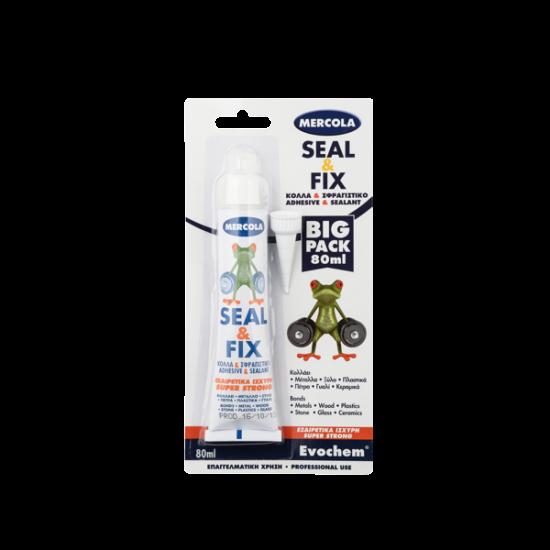 ΚΟΛΛΑ MERK SEAL & FIX 80ML ΔΙΑΦΑΝΟ (DISPLAYBOX)