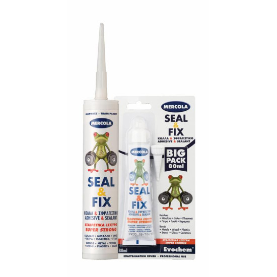 ΣΙΛΙΚΟΝΗ MERK 280ML SEAL & FIX