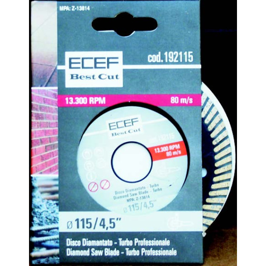 ΔΙΣΚΟΙ ECEF 115*1.3 ΓΡΑΝ-ΠΛΑΚΙ