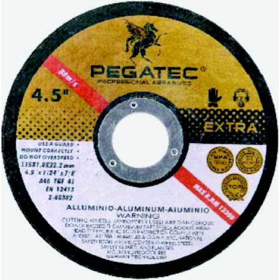 ΔΙΣΚΟΙ PEGATEC ΑΛΟΥΜΙΝ 125*1.6