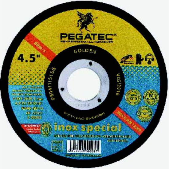 ΔΙΣΚΟΙ PEGATEC INOX 125*1.0