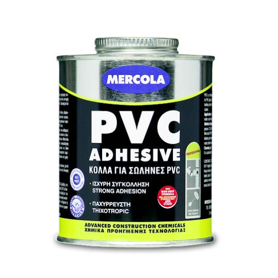 ΚΟΛΛΑ ΜΕRΚ PVC ADHESIVE 80ML (ΣΩΛΗΝΑΣ ΔΙΑΦΑΝO)